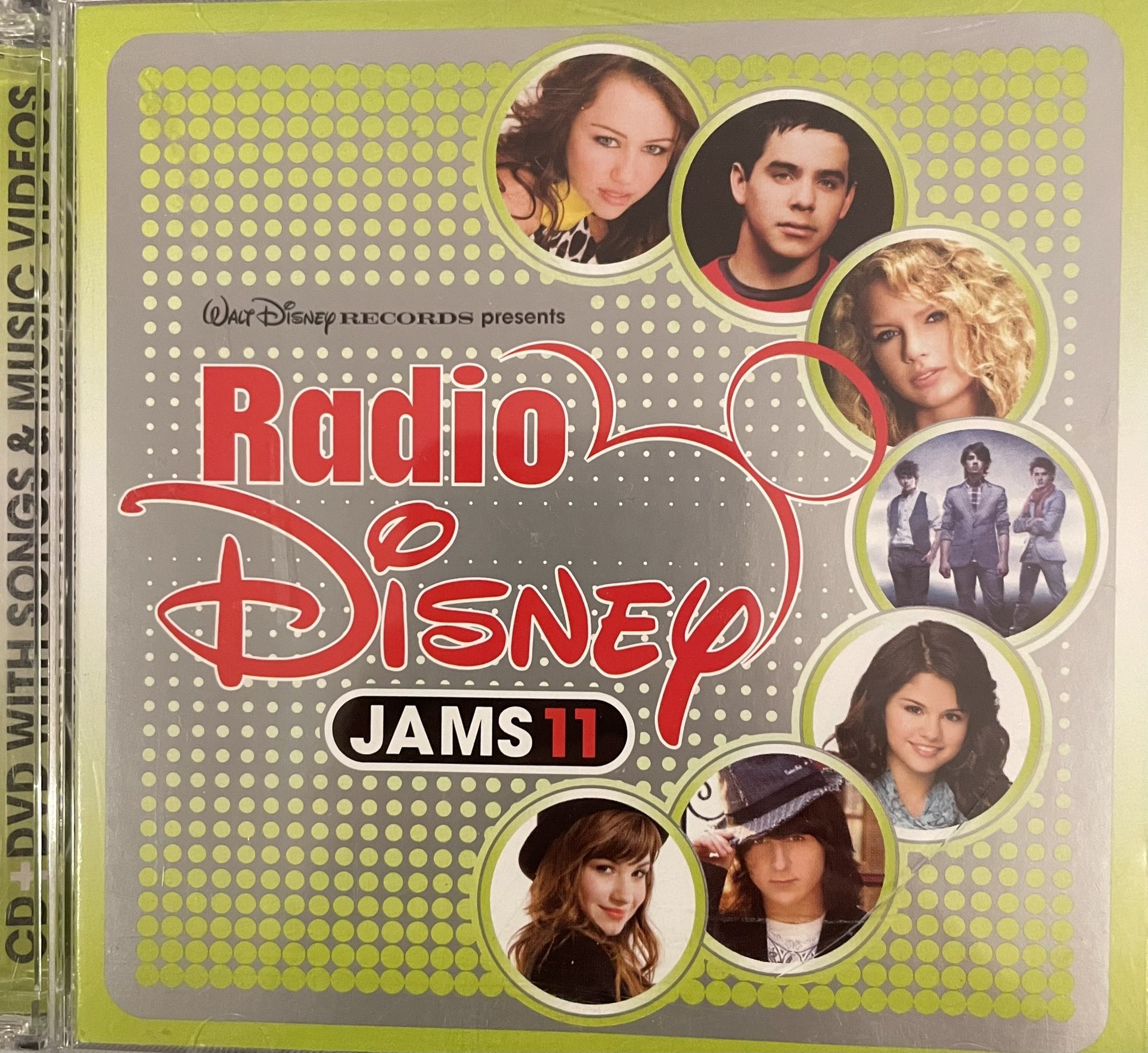 Disney’s RADIO Disney JAMS 11 (CD + DVD-2009) Miley Cyrus-Selena Gomez & More!