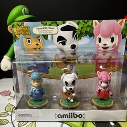 Animal Crossing 3 Pack Amiibo 