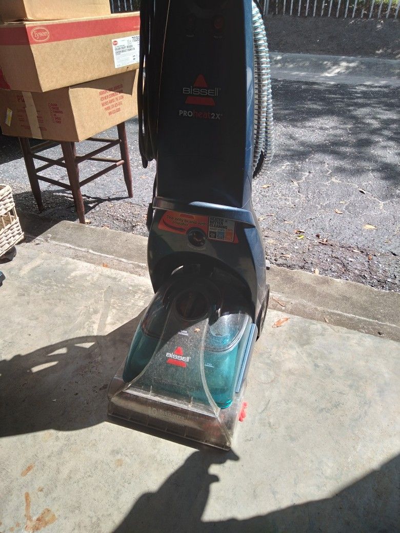 Bissell Pro 2x Carpet Shampoo Steamer With All Attachment