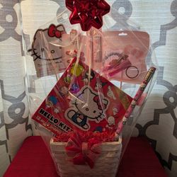 Hello Kitty Basket