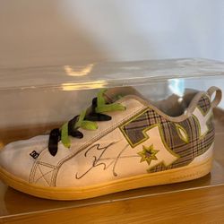 Autographed Shoe By Taylor Lautner 