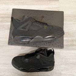 Air Jordan 4 Black Cats Size 10.5M Or 12M