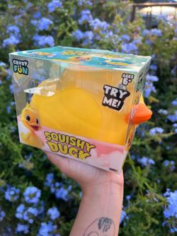 Yellow squishy Duck