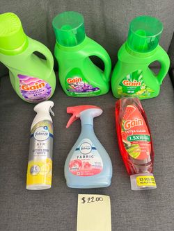 Gain & Febreze Cleaning Bundle – 6 Items