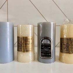 Pillar Candle Set (4)
