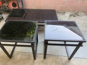 3 Glass Tables 50 For All