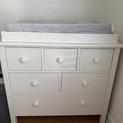 Kendall 6-Drawer Dresser & Topper Set (38w x 19d")