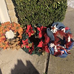 Holiday Wreaths - $10 For All 3