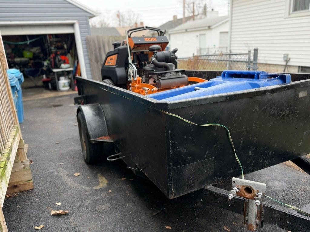 Lawnmower + Trailer