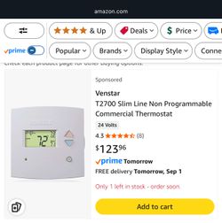Venstar Thermostat And Wi-fi Modual New