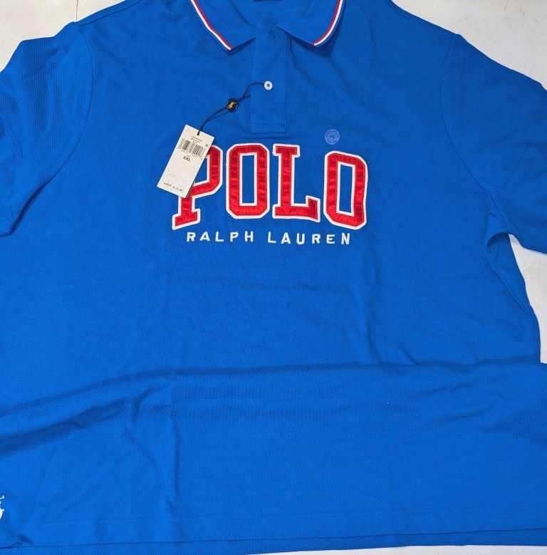 New men's polo XXL short sleeve Collared Shirt