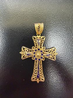 14k Gold Cross Jewelry