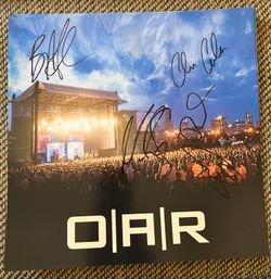 O.A.R. OAR Band Signed Autographed Promo Photo Multiple Signatures