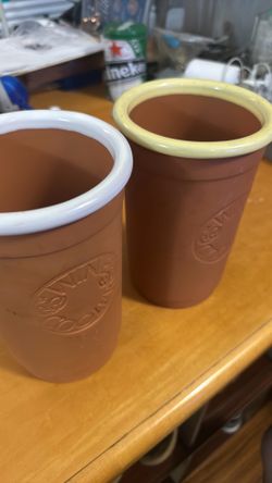 Terracotta wine chillers
