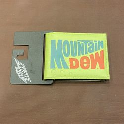 Brand New Mountain Dew Wallet 