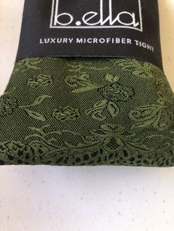 Party On St. Patrick’s Day With Leotard Tights Dark Green With Black Print Embroidered