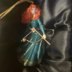  (No ratings yet) Disney Parks Princess Merida Glitter Porcelain Christmas Ornament New with Box  