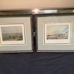 Two Mcm Heinrich, Siegfried Lithographs Zürich Switzerland, $20 For Each