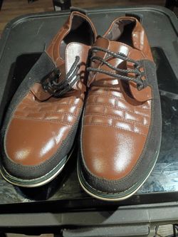 GATSBY OXFORD DERBY BROWN  SIZE14. EUROPEAN 50  STYLE # 1187