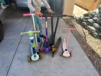 6 Kids Scooters Bundle – $15 for All