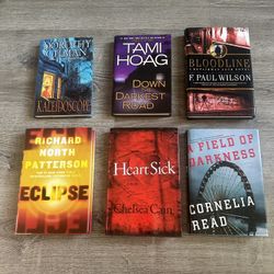Mystery & Thriller Books - Great Condition