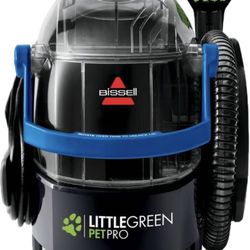 BISSELL Little Green Pet Pro Portable Carpet Cleaner Like new.