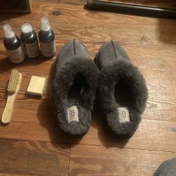 Shoes And A Cleaning Kit 