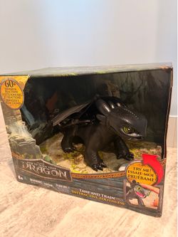 How to train your Dragon Tame and train toothless figure