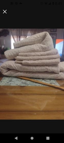 Cream Color Sofa Covers In Good Condition. $60