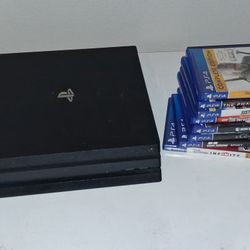 Ps4 Pro 1TB 8 games-no Hdmi -can Make Offer