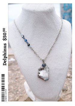 Thunderegg Chalcedony Necklace - 100% Local/Handmade