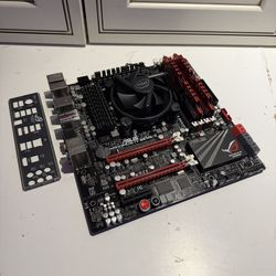 Asus Maximus IV Gene Z LGA1155 Gaming PC Computer Motherboard Intel CPU Combo