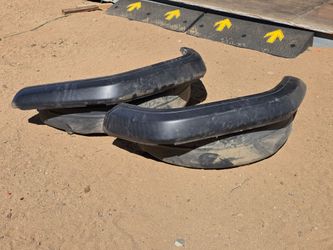 Jeep Wrangler JL rear fenders and splash guards