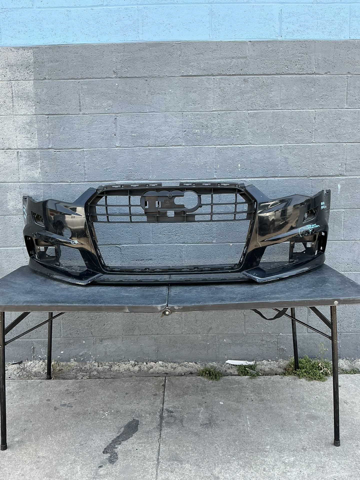 2015 - 2018 AUDI A6 S Line Front Bumper Cover OEM