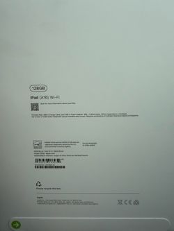 iPad (A16) 128 gb