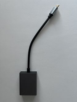 USB C Ethernet Adapter - Compatible With Google TV