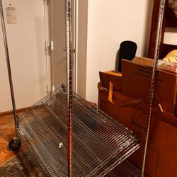 Stackable Metal Shelves