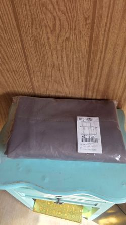 Brand new gray curtain