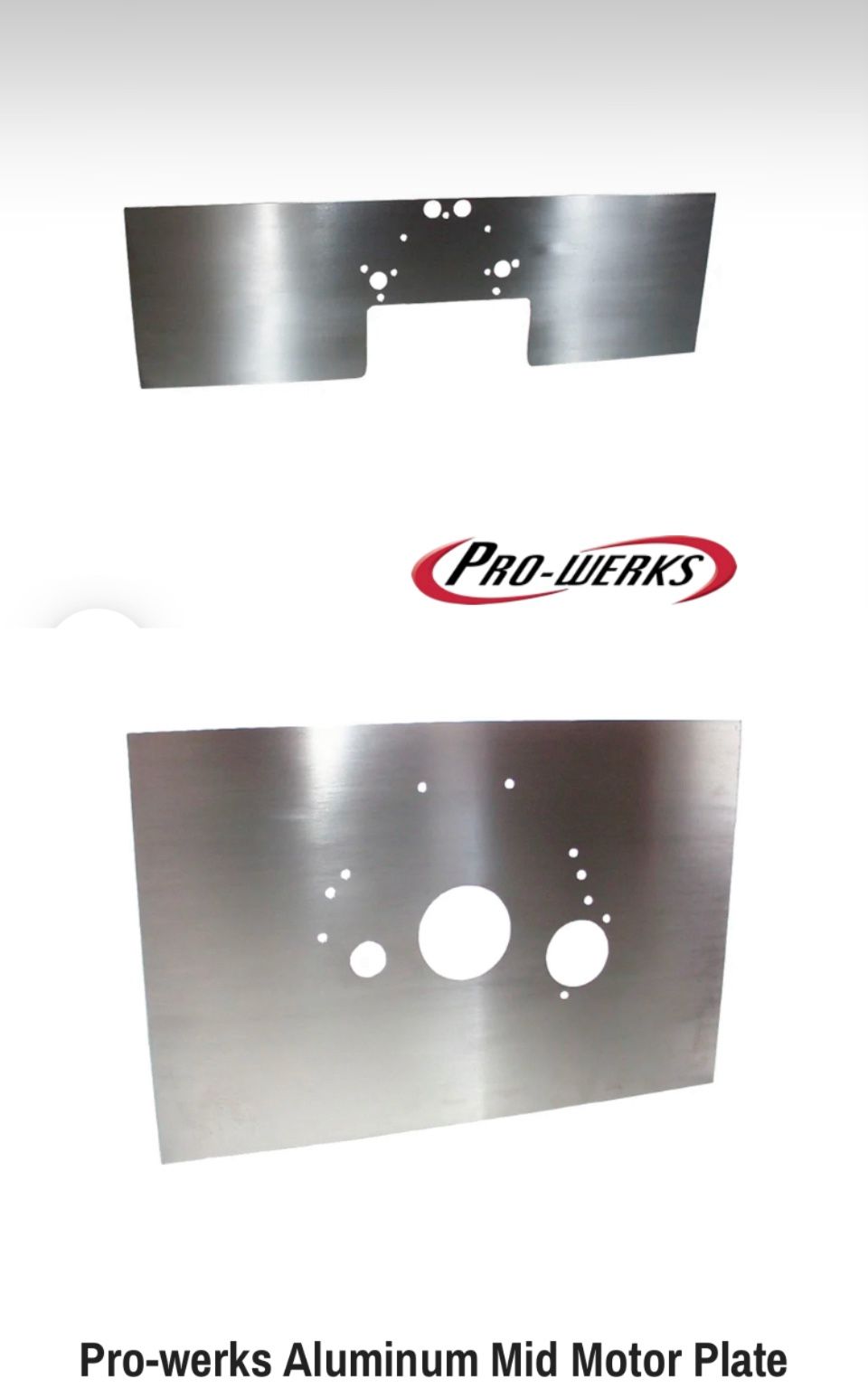 Pro-wreks SBF Front And Mid Motor Plates