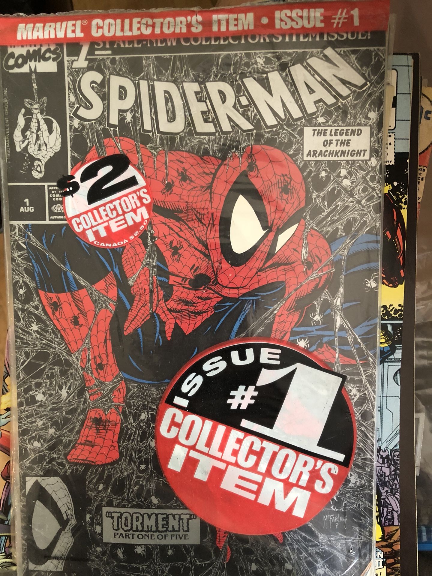 Spider-man “the legend of the arachknight” comic book