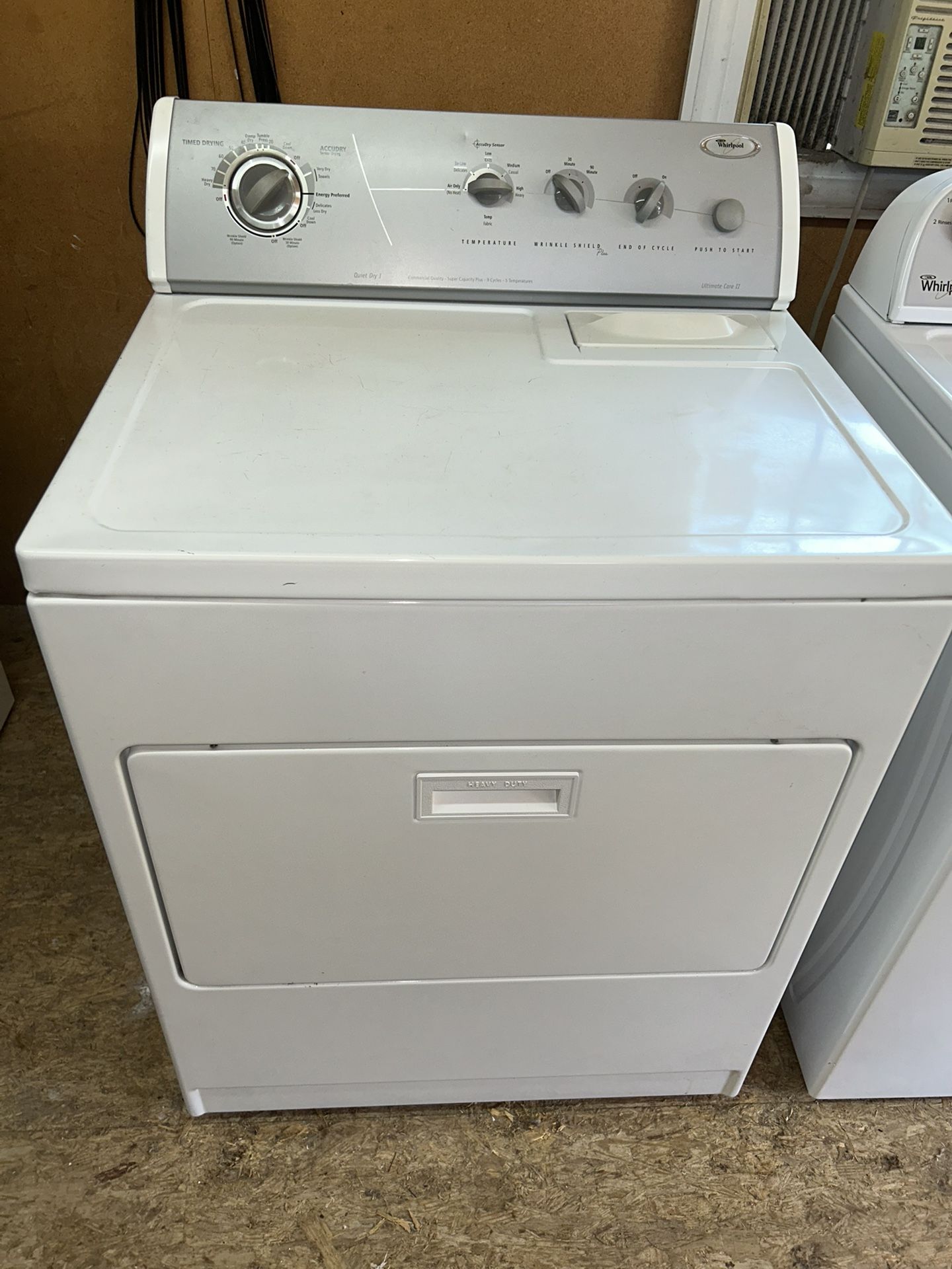 Whirlpool Ultimate Care II Super Capacity Dryer