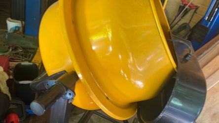 Yellow Cement Mixer Drum