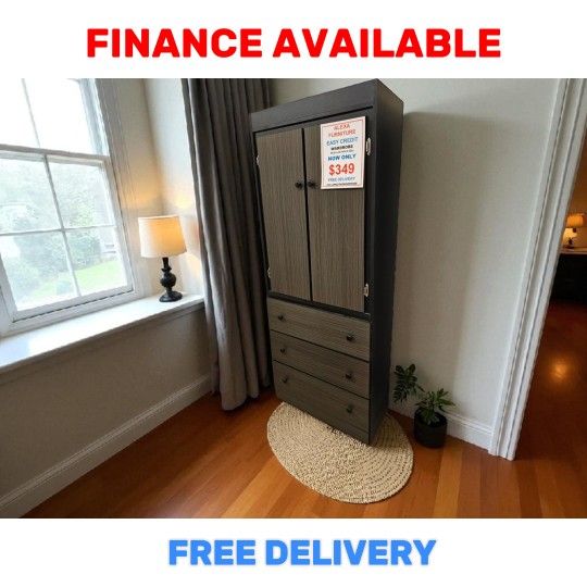 🔥WARDROBE DEAL! / ¡OFERTA DE ROPEROS! 🛋️ ONLY / SOLO $349‼️ (Regular $600)LAST ONE  🚚 FREE DELIVERY / ENTREGA GRATIS 🆔 ITEM# DAMIAN