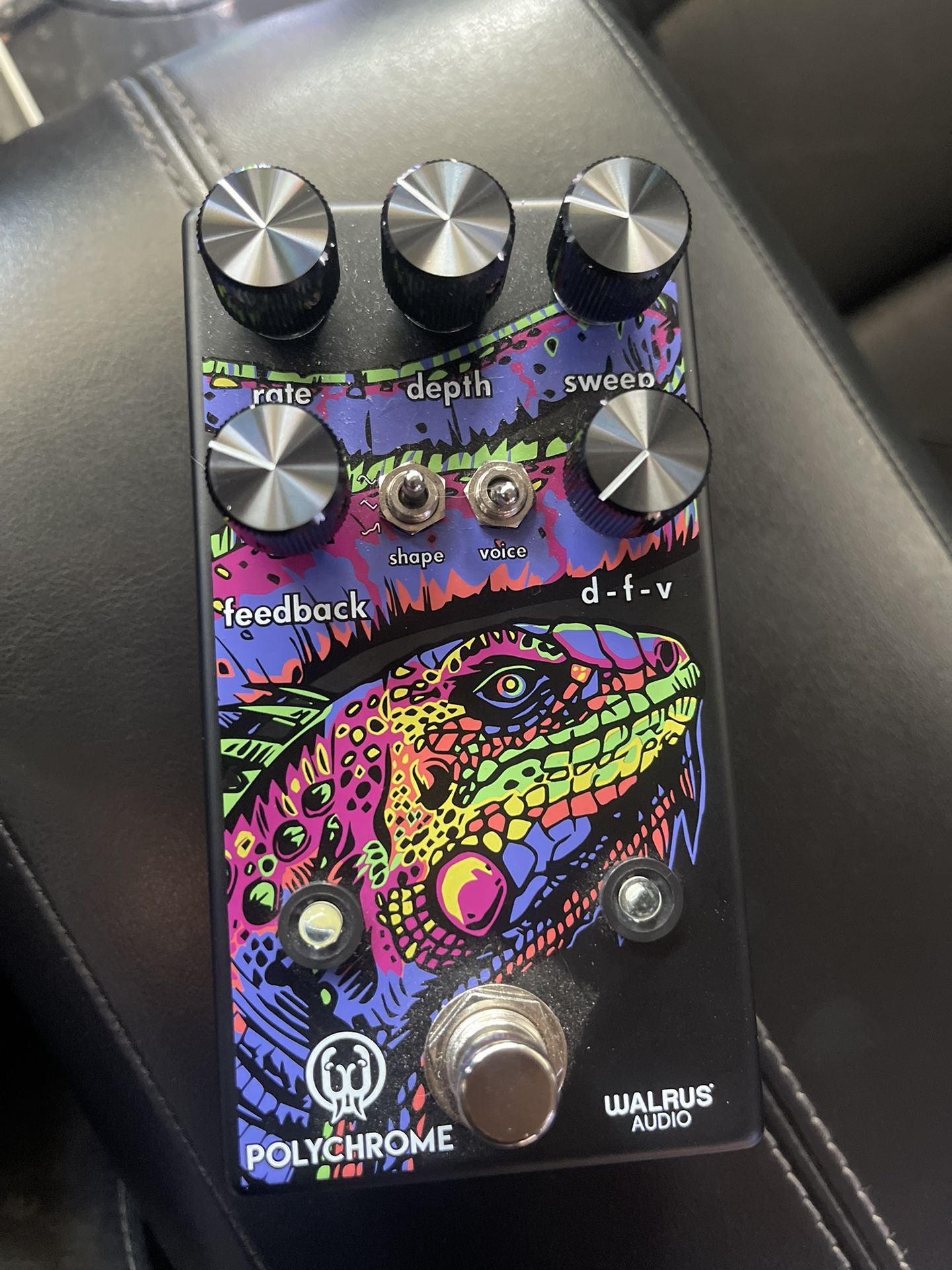 Poly Chrome Walrus Audio Guitar Pedal