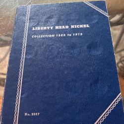 Liberty Head Nickle Book Partial 