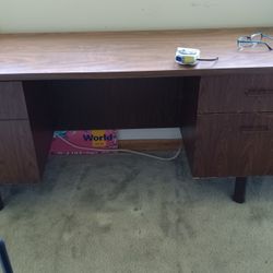 Mid-century Modern Wooden Desk