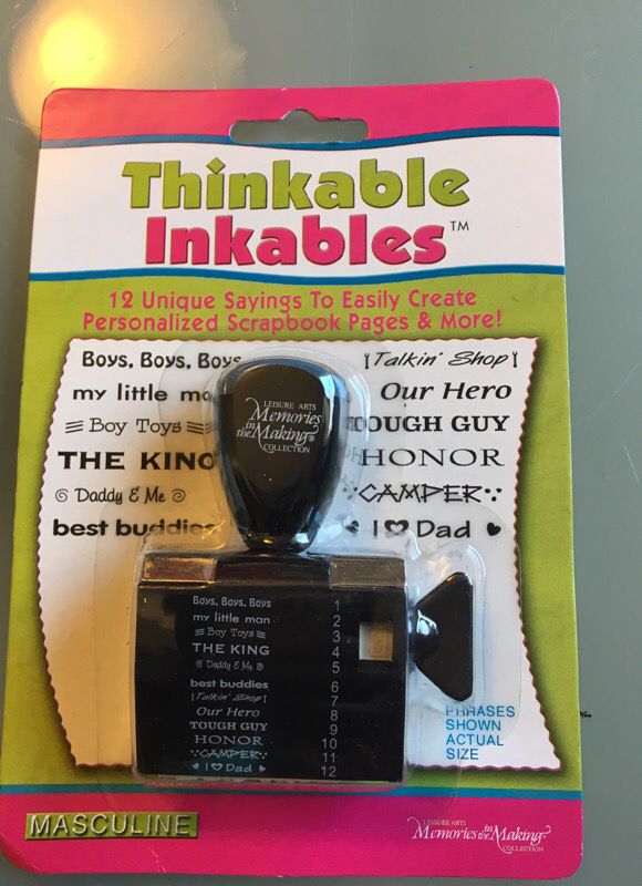 Thinkable Inkables!!! Brand New