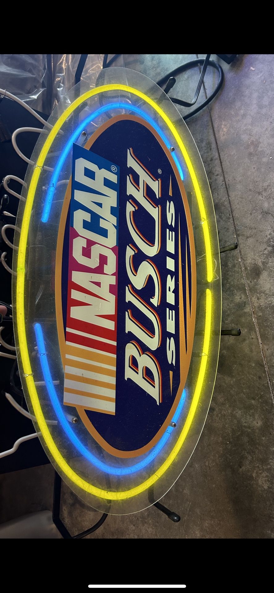 NASCAR Bush Series Neon Sign 