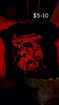 Spider man short sleeve shirt