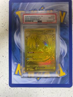 Pokemon Mega Dragonite ex Ascended Heroes Mega Hyper Rare #295 PSA10